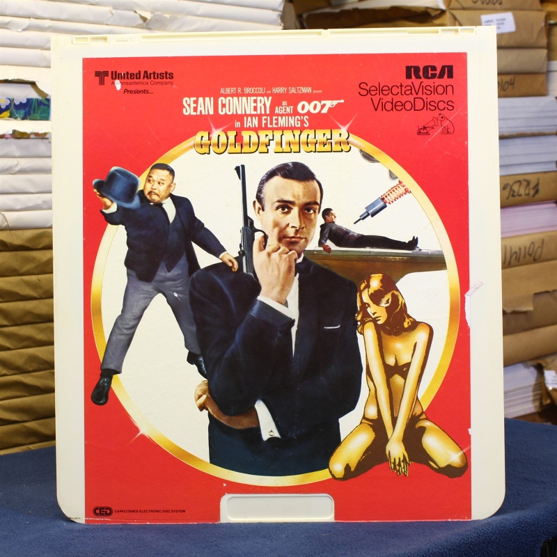 Goldfinger - Sean Connery 007 #87954 - CED Video Disc