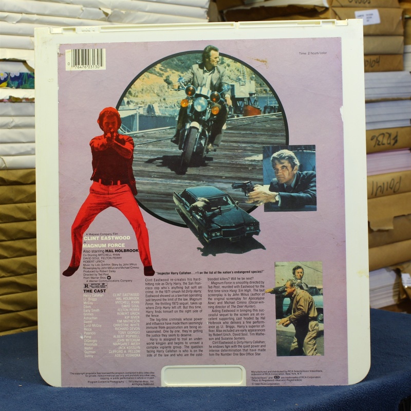 Clint Eastwood is dirty Harry and Magnum force #87973 - CED Vid