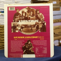 Clint Eastwood a fistful of dollars #87974 - CED Video Disc