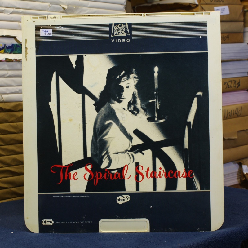 The spiral staircase #87979 - CED Video Disc