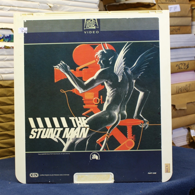 The stuntman part 1 #87983 - CED Video Disc