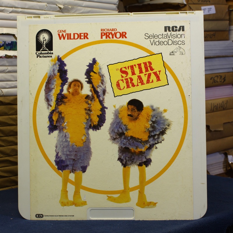 Stir crazy Gene Wilder Richard Pryor #87993 - CED Video Disc