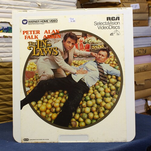 The in-laws Peter Falk Alan Arkin #87998 - CED Video Disc