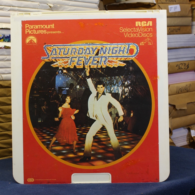 Saturday night fever John Travolta #88000 - CED Video Disc