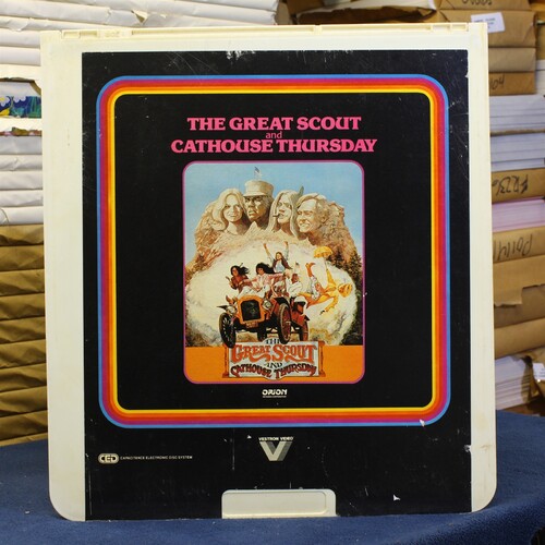 The great Scout and cathouse Thursday #88011 - CED Video Disc
