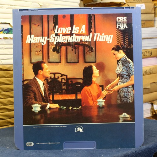 Love is a many splendored thing #88019 - CED Video Disc