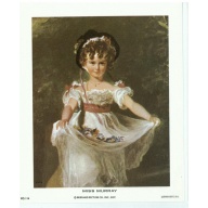 Lot of 13 (5 x 6) Art Print PO114 Bernard Picture Co. - Miss Murray