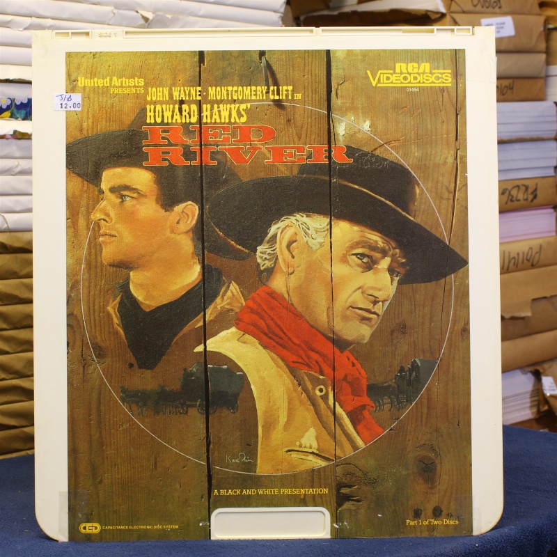 Red river John Wayne part 1 #88040 - CED Video Disc