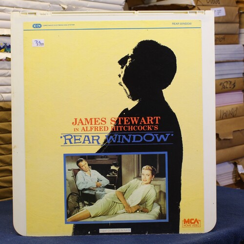James Stewart and Alfred Hitchcocks rear window #88041 - CED V
