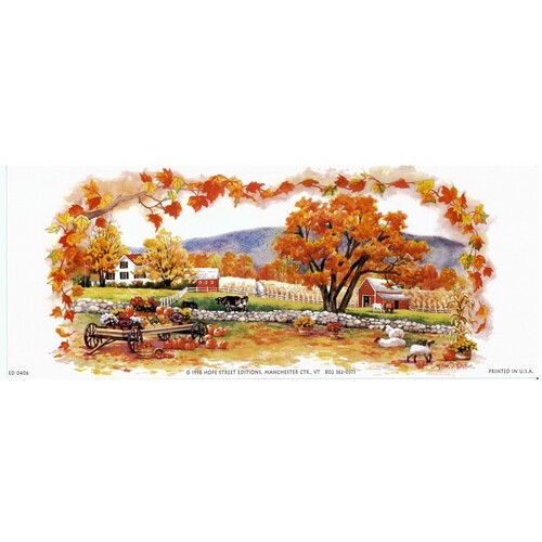 (4 x 10) Art Print ED0406 ERIN DERTNER Fall Harvest