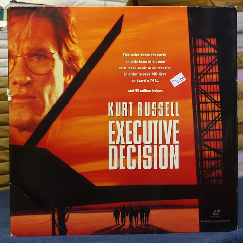 Kurt Russell executive decision #88079 - LaserDisc