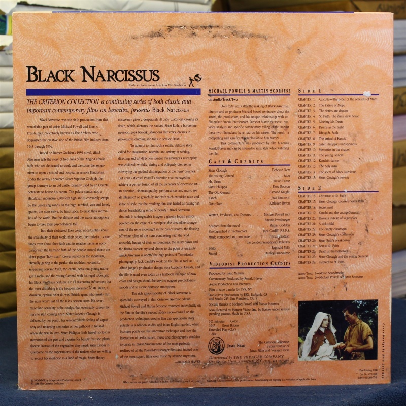 Black narcissus #88105 - LaserDisc