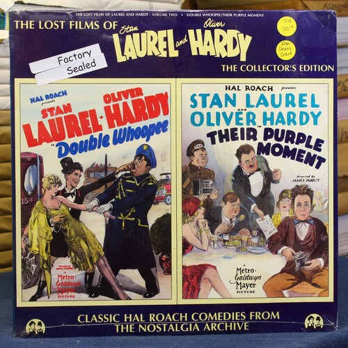 Lost films of Laurel and Hardy collectors edition factory seale