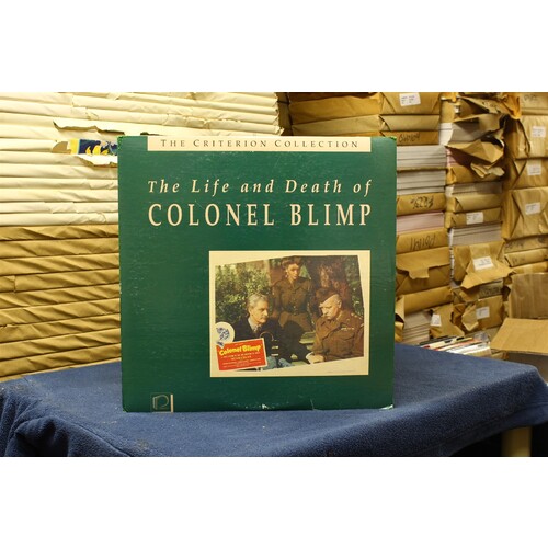 The life and death of Colonel blimp gatefold #88130 - LaserDisc