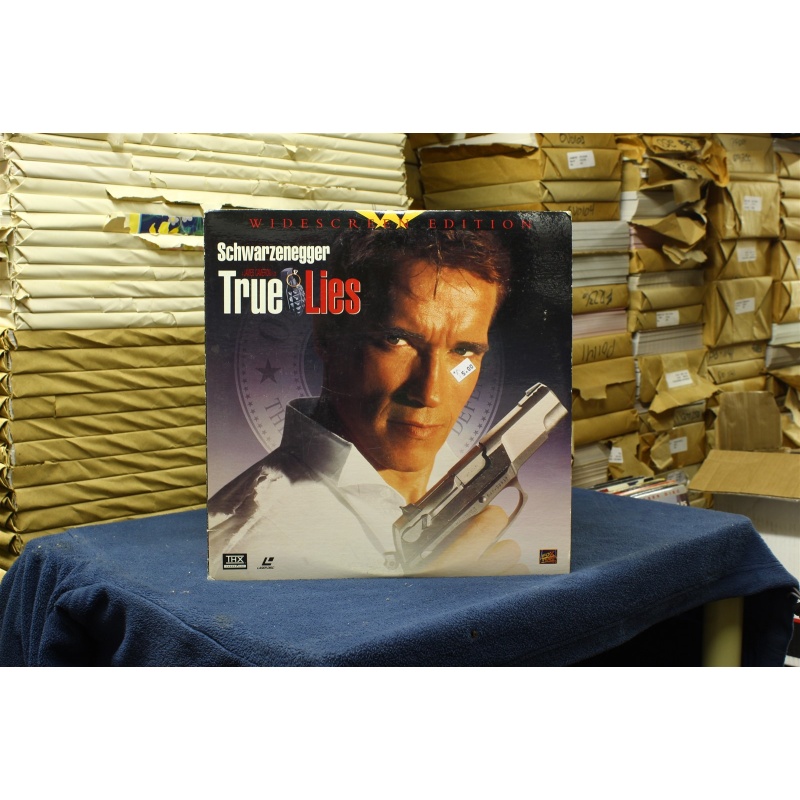 True lies Arnold Schwarzenegger gatefold #88133 - LaserDisc
