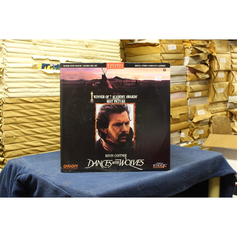 Kevin Costner dances with wolves gatefold #88138 - LaserDisc