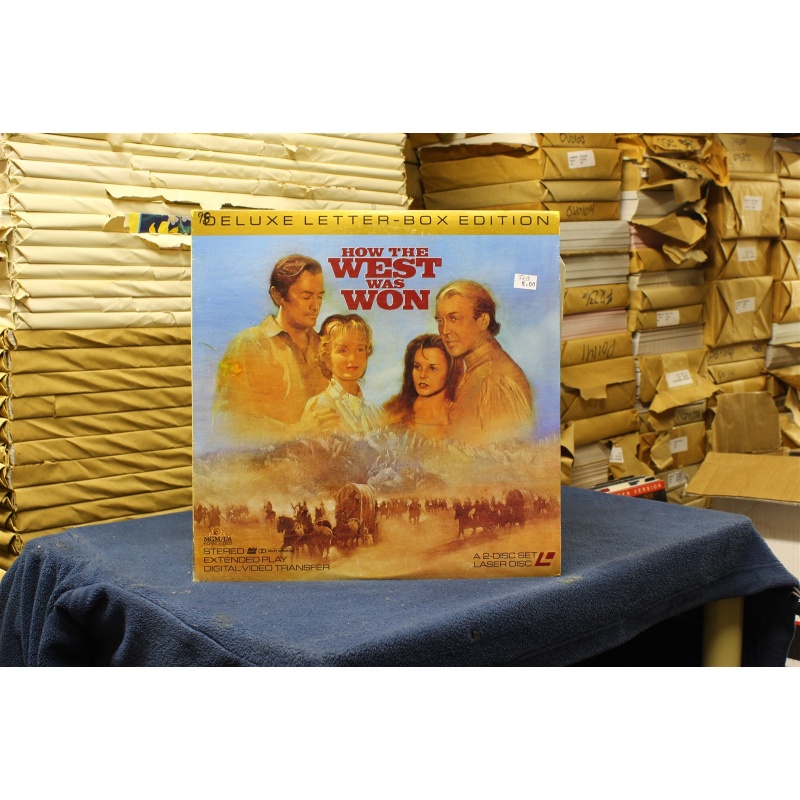 How the West was one deluxe letterbox edition gatefold #88139 -