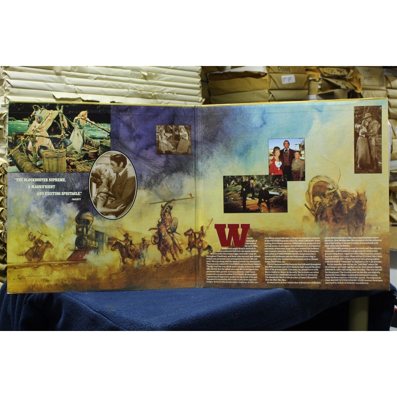 How the West was one deluxe letterbox edition gatefold #88139 -