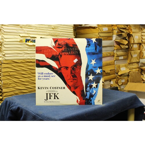 Kevin Costner JFK gatefold #88141 - LaserDisc