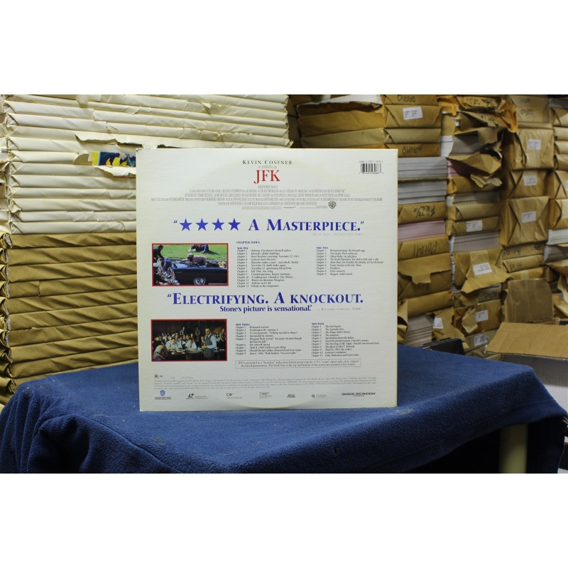 Kevin Costner JFK gatefold #88141 - LaserDisc