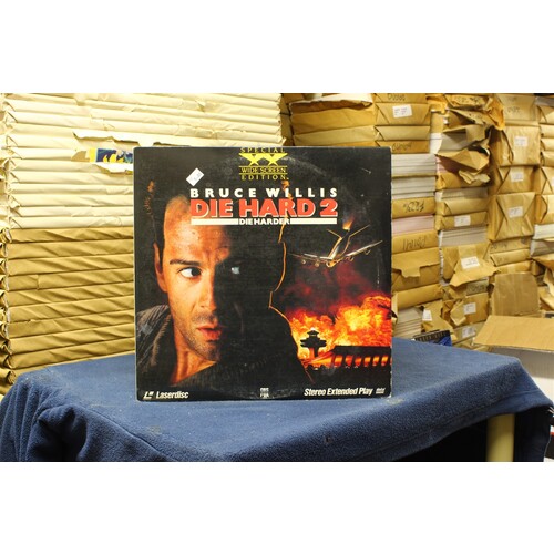 Bruce Willis die hard 2 die harder gatefold #88142 - LaserDisc