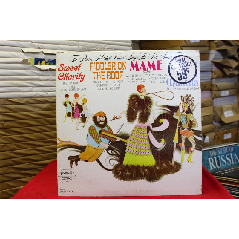 The Parris Mitchell Voices Sing The Hit Songs PC-3056 Vinyl Vinyl 60-012