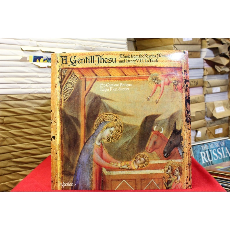 Pro Cantione Antiqua; Edgar Fleet A Gentill Thesu A66152 Vinyl Vinyl 60-015