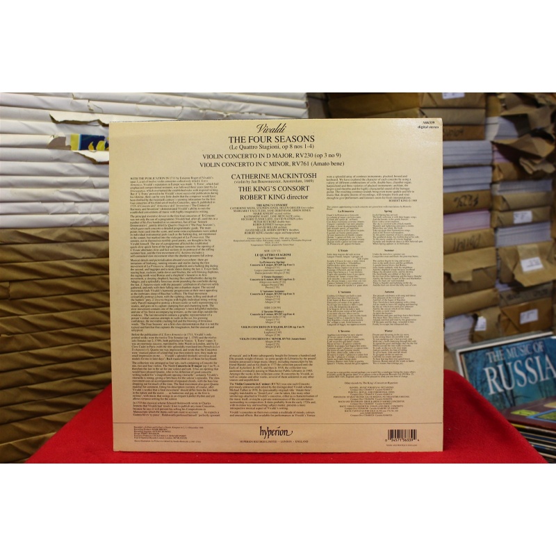 Antonio Vivaldi; Catherine Mackintosh; The Kings Consort; Robert King The Four