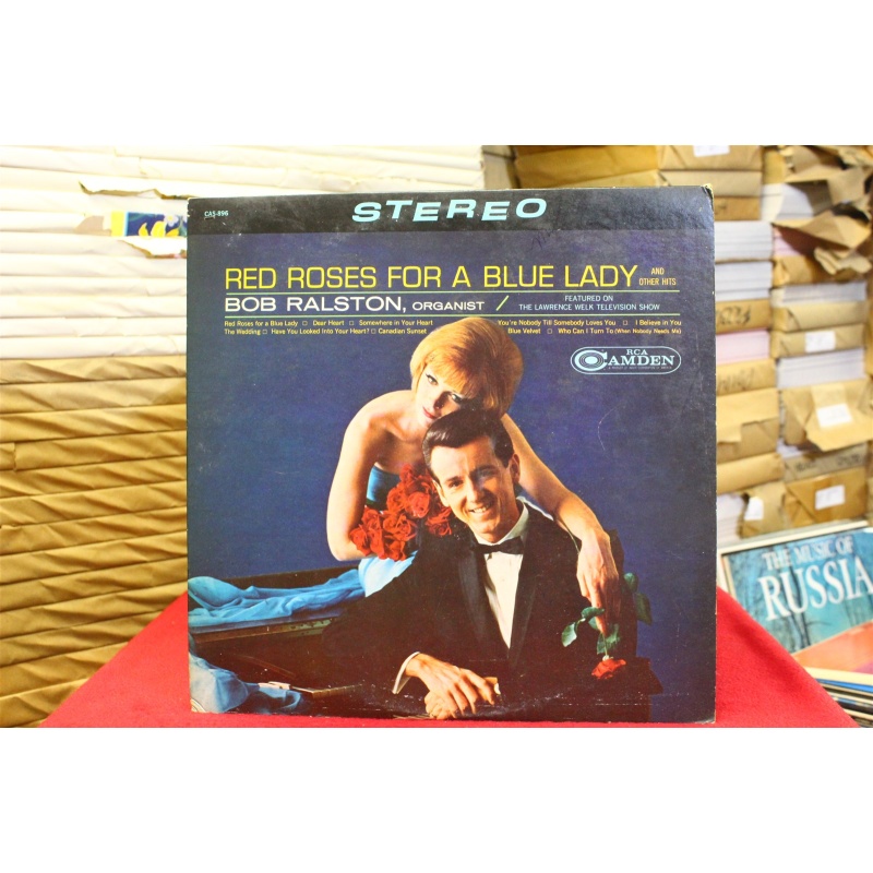 Bob Ralston Red Roses For A Blue Lady CAS-896 Vinyl Vinyl 60-024