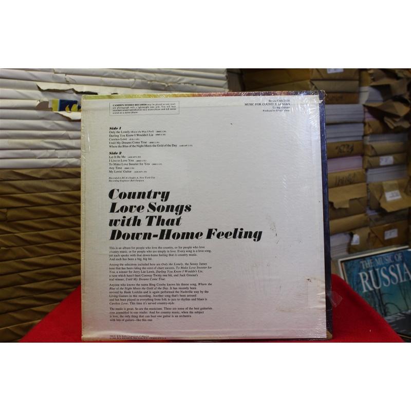 Living Guitars Music For Country Lovers CAS - 2320 Vinyl Vinyl 60-030