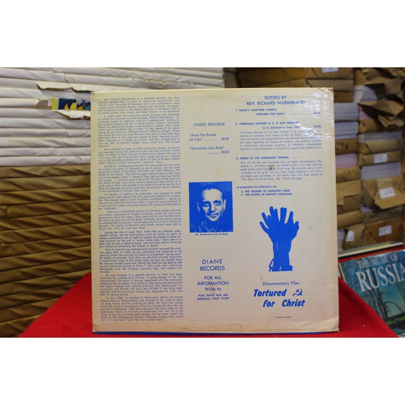 Richard Wurmbrand How Are You Jesus? TAD 2963 Vinyl Vinyl 60-034