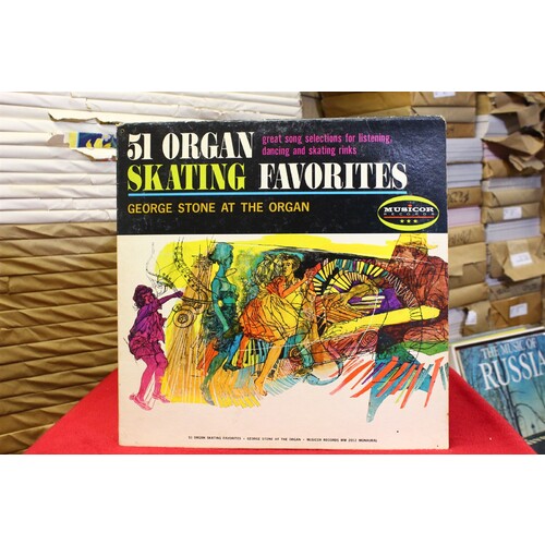 George Stone 51 Organ Skating Favorites MM 2012 Vinyl Vinyl 60-039