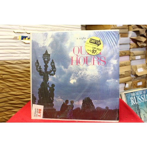 101 Strings The Quiet Hours P-10200 Vinyl Vinyl 60-060