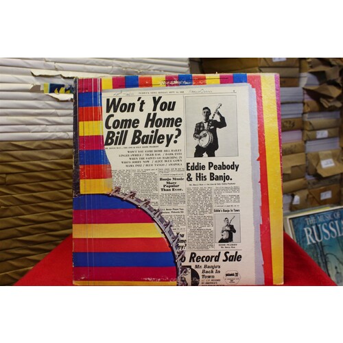 Eddie Peabody Wont You Come Home Bill Bailey? SPC-3129 Vinyl Vinyl 60-068