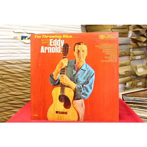 Eddy Arnold Im Throwing Rice (At The Girl I Love) CAL 897 Vinyl Vinyl 61-001