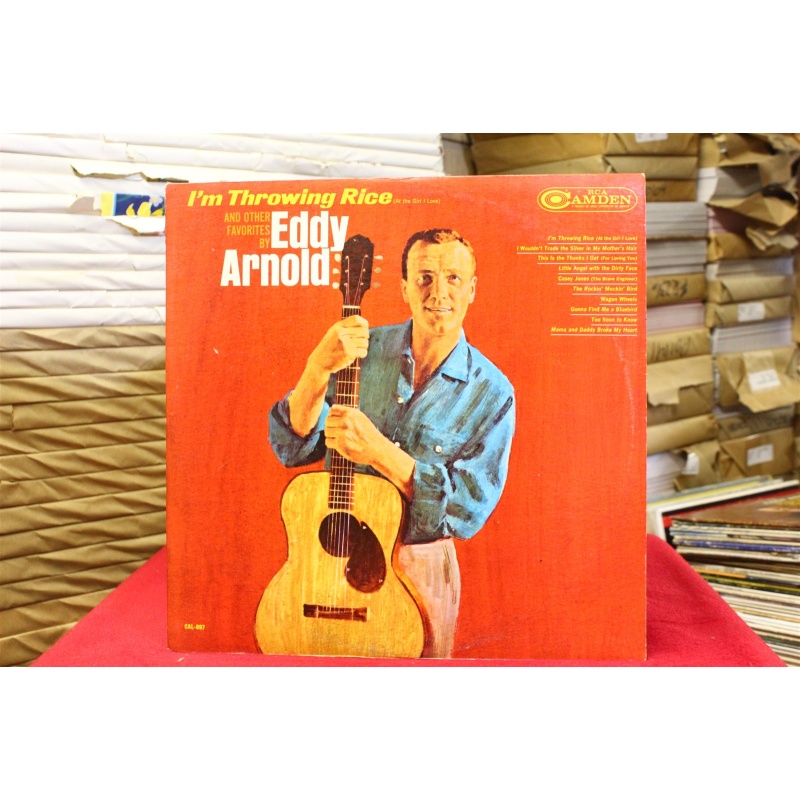 Eddy Arnold Im Throwing Rice (At The Girl I Love) CAL 897 Vinyl Vinyl 61-001