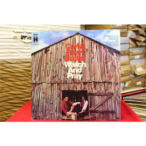 Carl & Pearl Butler Watch And Pray H 31182 Vinyl Vinyl 61-006