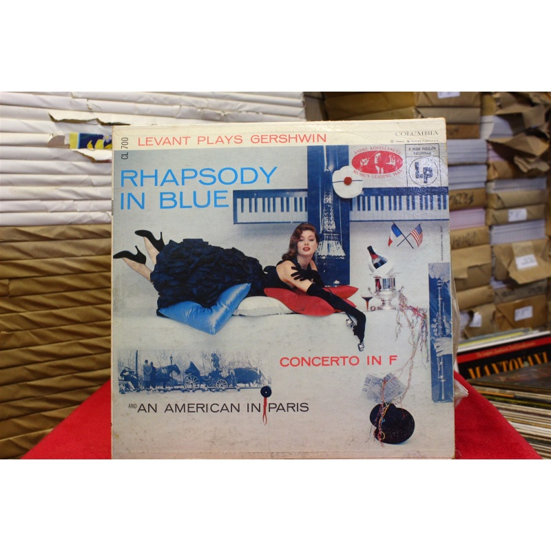 George Gershwin; Oscar Levant; André Kostelanetz Levant Plays Gershwin CL 700 Vi