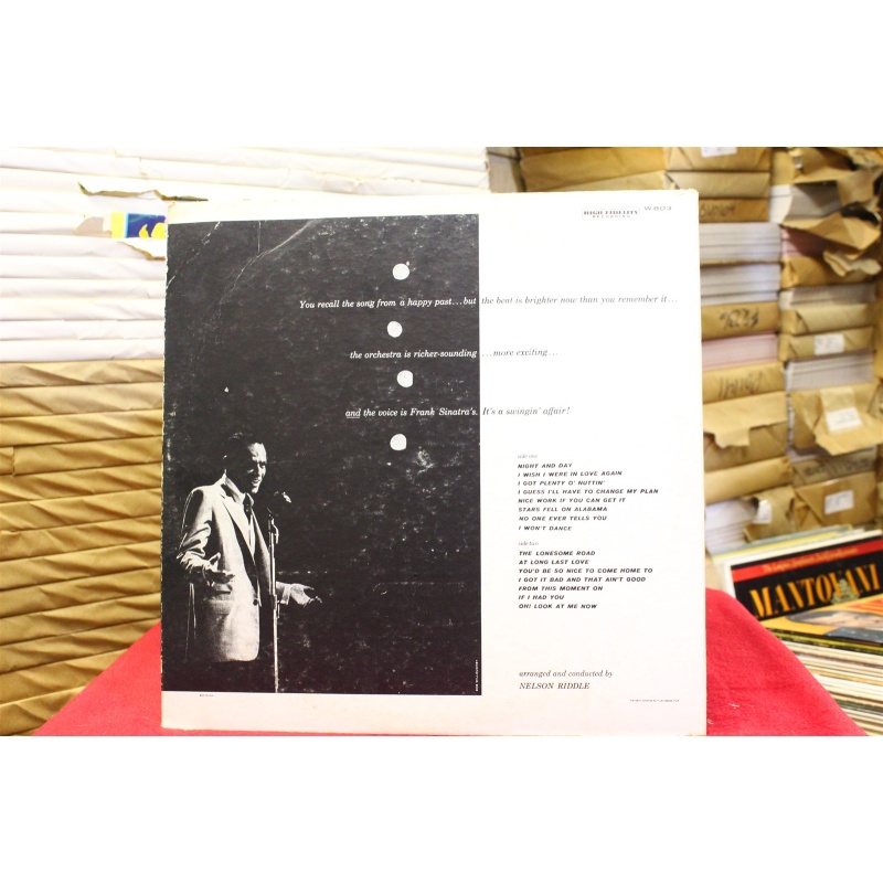 Frank Sinatra A Swingin Affair W803 Vinyl Vinyl 61-016