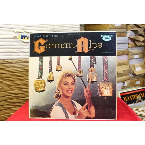 Alfons Bauer; The Bavarian Entertainers Music Of The German Alps T-10211 Vinyl V