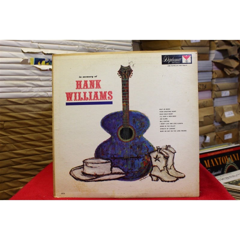 Rusty Draper In Memory Of Hank Williams 2273 Vinyl Vinyl 61-027