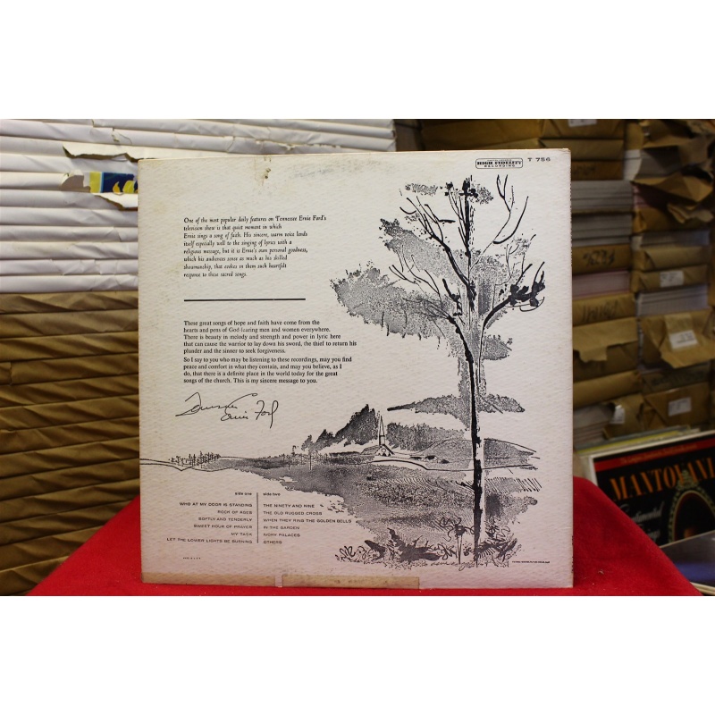 Tennessee Ernie Ford Hymns T 756 Vinyl Vinyl 61-037