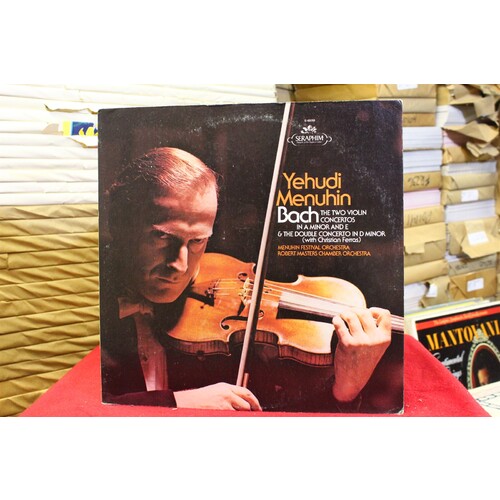 Johann Sebastian Bach; Yehudi Menuhin; Christian Ferras; Menuhin Festival Orches