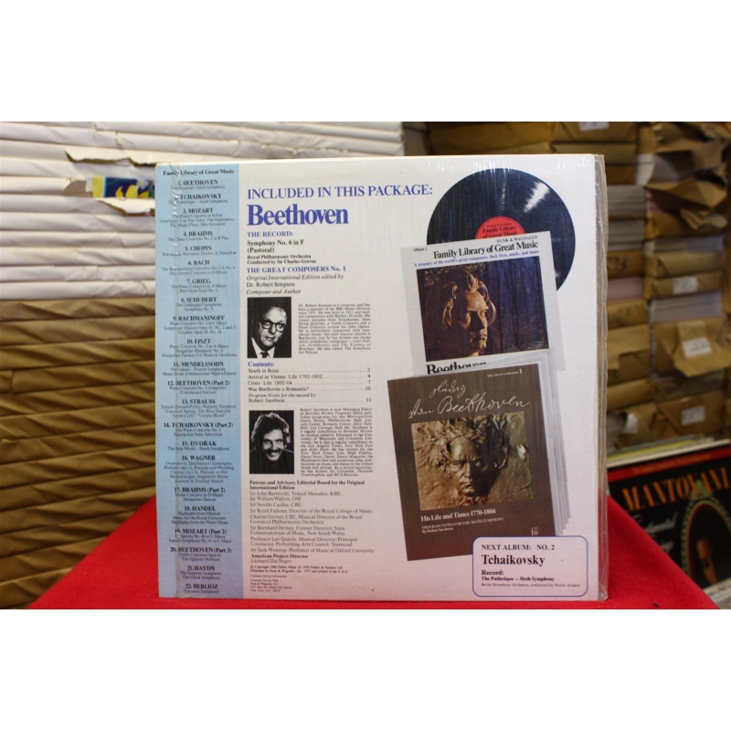 Ludwig van Beethoven The Pastoral - Sixth Symphony FW-301 Vinyl Vinyl 61-052