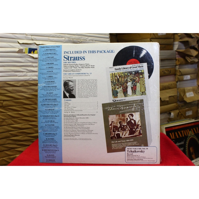 Johann Strauss Jr. Tritsch-Tratsch Polka, Emperor Waltz, Voices Of Spring Waltz,