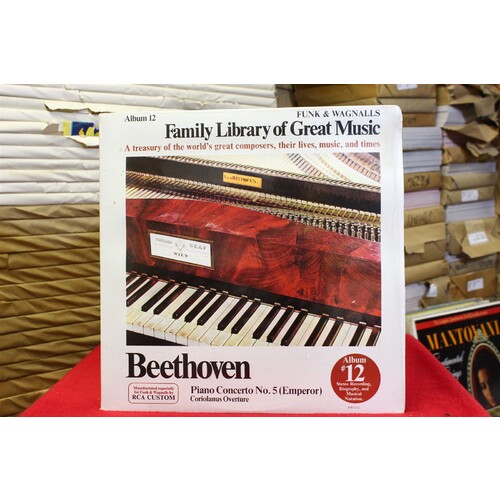 Ludwig van Beethoven Piano Concerto No. 5 (Emperor) / Coriolanus FW-312 Vinyl Vi