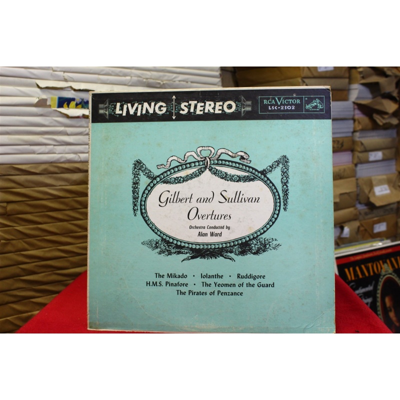 Alan Ward Gilbert And Sullivan Overtures LSC-2302 Vinyl Vinyl 61-060