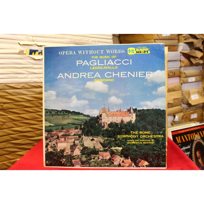 Ruggiero Leoncavallo; Umberto Giordano; Rome Symphony Orchestra; Domenico Savino