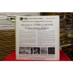 Ruggiero Leoncavallo; Umberto Giordano; Rome Symphony Orchestra; Domenico Savino