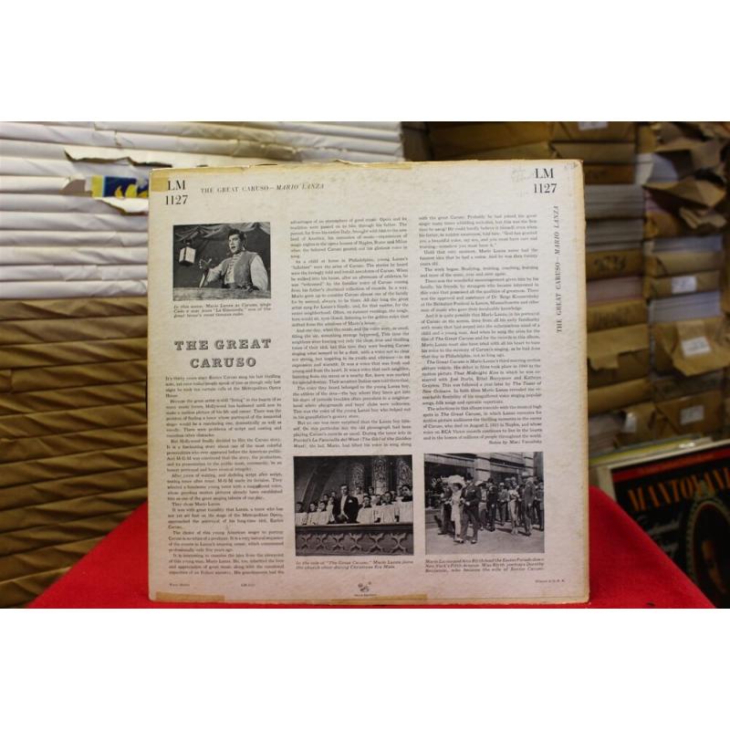 Mario Lanza The Great Caruso LM-1127 Vinyl Vinyl 61-065